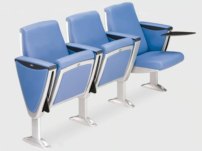 STEEL - Auditorium seats with writing tablet _ ESTEL GROUP